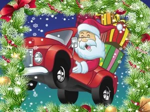 Christmas Truck Jigsaw